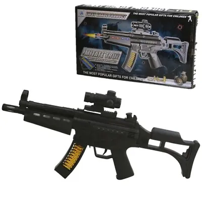 £16.99 • Buy Kids Mp5 Firepower Toy Gun With Lights & Sounds Boys Army Soldier Role Play