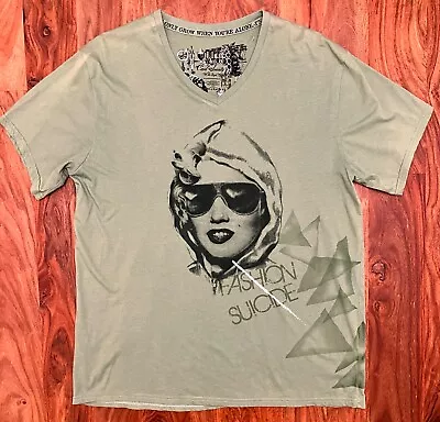 The Uni-Bomber Meets Marilyn Monroe Civil Society Graphic Mens T-shirt In Medium • $34.88