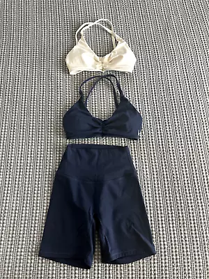 Lot Of Kamo Fitness FeatherLite Enhance 6  Shorts & Sienna Bras Size XS • $39.99