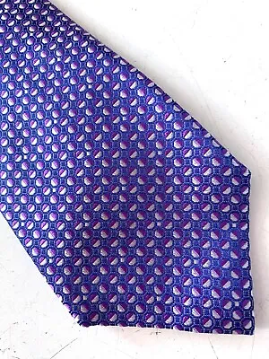 Daniel Cremieux Nwt Purple Woven Silk Seven 7 Fold Hand Made In Italy Neck Tie • $36.99