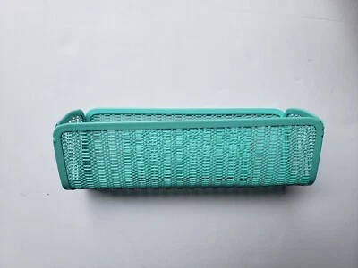 £14.72 • Buy U Brands Locker Style Magnetic Mesh Shelf Organizer Holder Teal 8 X3 X3 