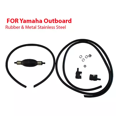 6Y2-24306-56-00 Fuel Line Hose With Connector & Primer Assy FOR Yamaha Outboard • $74.49
