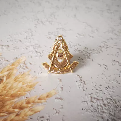 Masonic Lapel Pins Freemasonry Badge Mason Freemason Sun God Face BLM73 Size 2.5 • $1.99