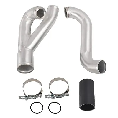 2  Aluminum Turbo Outlet Charge Pipe Kit For 2007-2013 BMW 335i 335is N54 3.0L • $81.99
