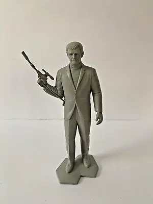 MARX 1966 Illya Kuryakin Man From U.N.C.L.E. Uncle Grey Version Figure • $39.99
