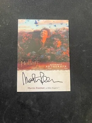 Hobbit Desolation Of Samug Martin Freeman Auto Card #MF • $224.99