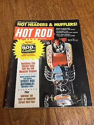 Hot Rod Magazine July 1971 2nd Street Rod Nationals Building The Volks-Rod 100hp • $14.99