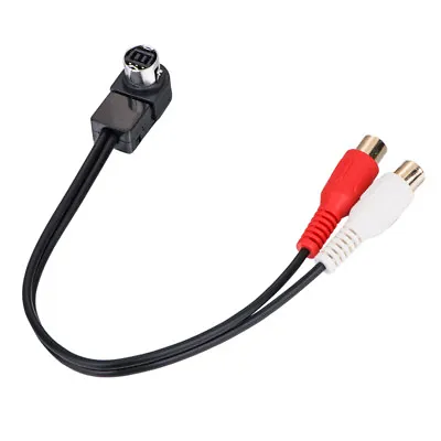 $12.99 • Buy Car Aux Cable For Sony Headunit Jlink To Aux Input Rca Audio Adapter Cable