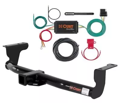 Curt Class 3 Trailer Hitch & 3-to-2 Taillight Converter For Nissan Murano • $220.16