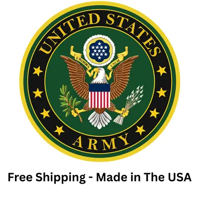 Us Army Military Decal Wall High Quality Sticker 3m Car Truck Tumbler Laptop • $1.95