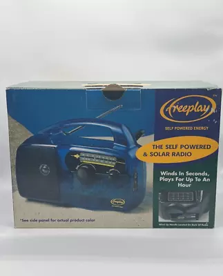 $64.95 • Buy Freeplay Self Powered Emergency Windup Solar Radio NEW UNUSED Solar Clear FPR2