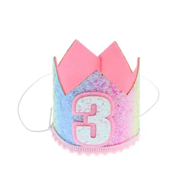  Baby First Birthday Decorations Girl Headbands Girls One Year Old Outfit • £5.48