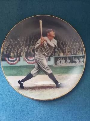 1992 The Bradford Exchange Babe Ruth  The Called Shot  Collector Plate • $12.99