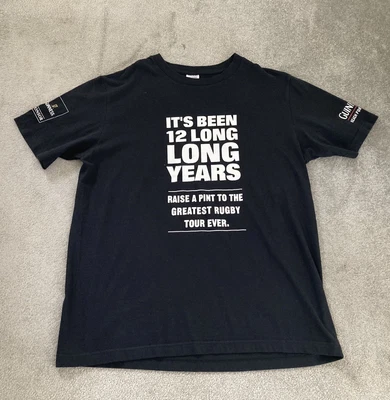 The 2009 British & Irish Lions Tour To South Africa T-Shirt Guinness Large • £2.99