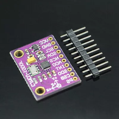 SPI/IIC MPU-9250+MS5611 High Precision 9-Axis 10DOF Altitude Sensor Module • $24.69