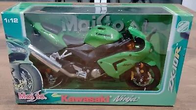 Maisto - Kawasaki Ninja Zx-10r - Scale: 1:12 In Factory Sealed Box • £15.50