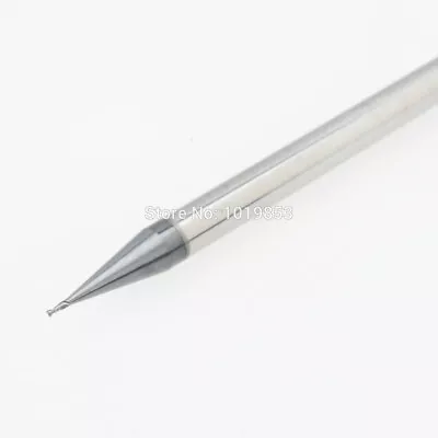 0.8MM Diameter Micro End Mill 2 Flute HRC55 Tungsten Carbide Flat Milling Cutter • $7.92