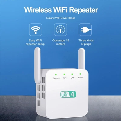 $26.27 • Buy 5 GHz Wireless WiFi Repeater Wi-Fi Booster Verstärker Signal Extender Long L6T5