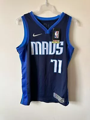 Nike NBA Dallas Mavericks Earned Edition Jersey GERMAN Men’s Size Medium • £21.98