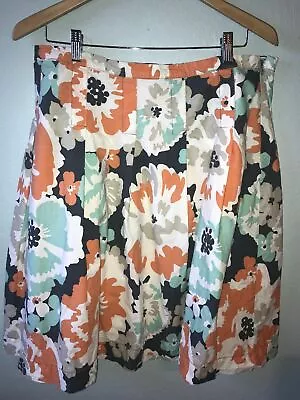 Women's Ladies Floral Skirts Sz 12 • $6