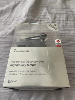 $125 • Buy Plantronics Discovery 975 Bluetooth Headset NEW