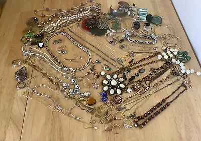 £14.50 • Buy Large  Modern/Vintage Costume Jewellery Bundle Job Lot 1000g
