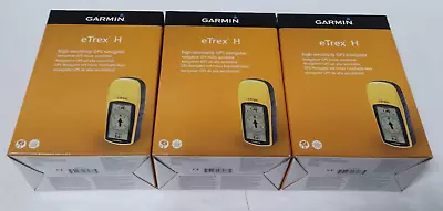 Lot Of 3 Garmin ETrex H High Sensitivity GPS Navigator 2007 JB • $75