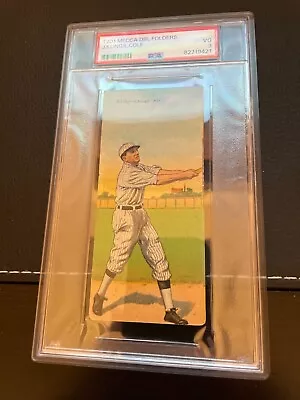 1911 T201 Mecca Double Folders-cole / Kling Chicago Cubs- Psa Graded Very Good! • $175