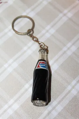 Vintage Pepsi Soda Bottle Keychain Pen Advertising Charm • $25.63