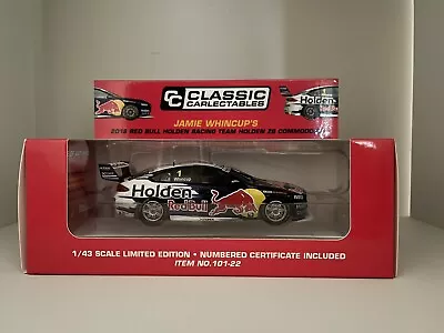 1:43 Jamie Whincup's 2018 Red Bull Holden Racing Team Holden Zb Commodore • $60