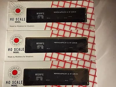 HO Stewart Hobbies 3 Pack Minneapolis & St Louis Offset 70 Ton 9 Panel Triple Ho • $30