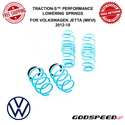 Godspeed Traction-S Performance Lowering Springs Fits 2012-18 Volkswagen Jetta • $162