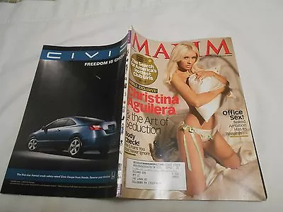 Maxim--march2007-christina Aguilera • $15