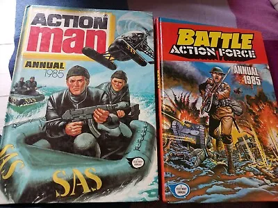 BATTLE ACTION FORCE & Action Man ANNUAL 1985.. IPC MAGAZINES LTD. • £12.87