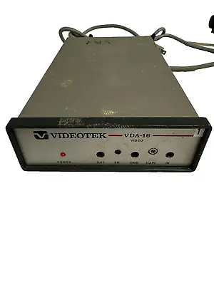 Videotek VDA-16 Video Distribution Amplifier • $45