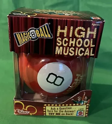 2006 Mattel Disney High School Musical Magic 8 Eight Ball Zac Effron New! • $16