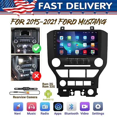 9'' For Ford Mustang 2015-2021 F1 Model Android 12 Stereo Radio Gps Navigation • $194