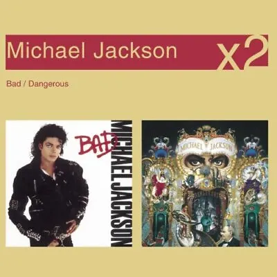 Michael Jackson : Bad/Dangerous CD 2 Discs (2009) Expertly Refurbished Product • £4.35