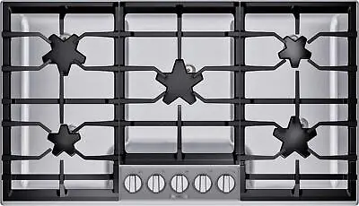 Thermador 36  Patented 5 Star Burner's QuickClean Stainless Cooktop SGSP365TS • $2099