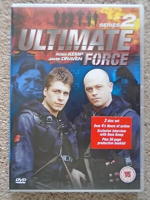 Ultimate Force: Series 2 (DVD 2003/2004) Starring Ross Kemp • £0.65