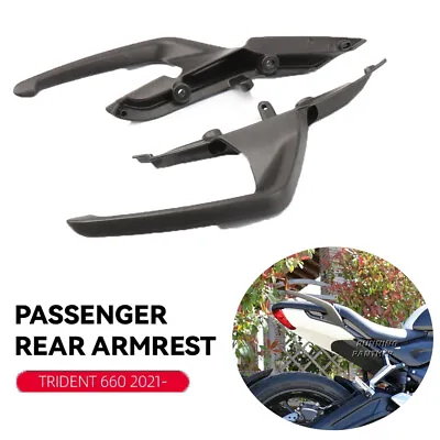 Passenger Rear Armrest Grab Handle Seat Handle Bar Fit For Trident 660 2021-2023 • $138.69