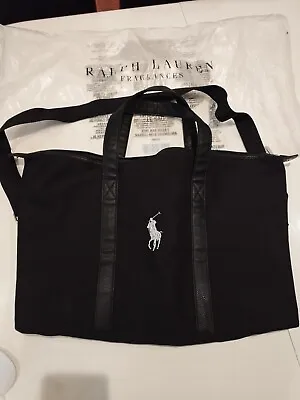 Ralph Lauren Fragrances Le Sac Black Duffle Bag BRAND NEW Free Postage  • $99