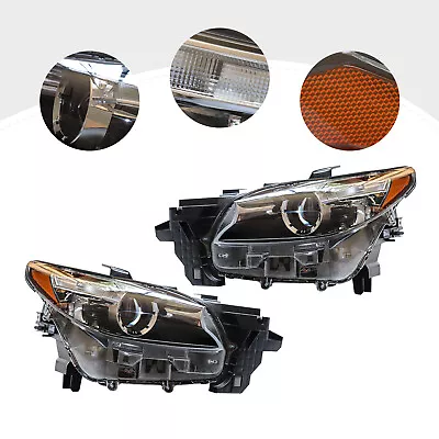 LED Headlight Front Lamp W/o AFS For 2016-2020 Mazda CX9 Driver+Passenger Side  • $585.20