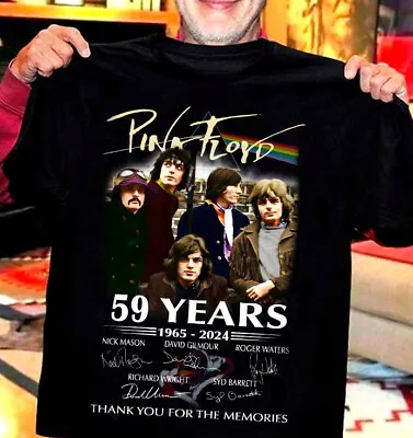 Pink Floyd Band 59th Anniversary Vintage Shirt 1965 2024 Classic T-shirt • $20.99