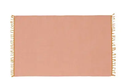 £39.99 • Buy Habitat Brockley Rug Pastel Pink Flat Weave Flatweave 70 X 200 Cm Carpet Runner