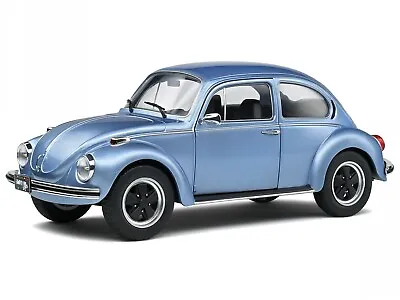 VW Volkswagen Beetle 1303 Sport Bug 1974 Blue Diecast Model Car 0520 Solido 1:18 • $99.90