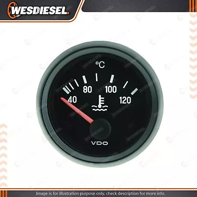 1 Pc Of VDO Temp Gauge -Water Elect 12V C/Pit Intern 40-120 C 52mm • $101.55