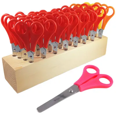 £2.59 • Buy Wescott Childrens Safety School Scissors Right & Left Handed Kids Red Pink