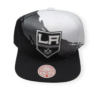 Mitchell & Ness Los Angeles Kings Paintbrush Current Logo Adjustable Snapback • $41.99