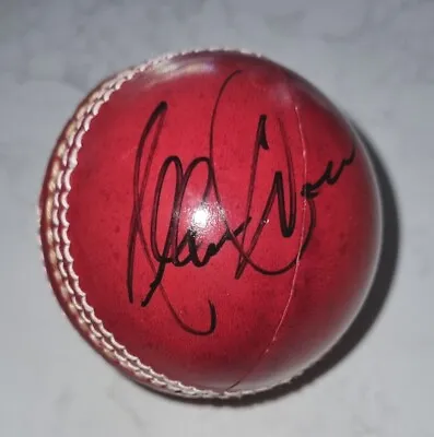 $139 • Buy ALLAN DONALD SIGNED IN PERSON LEATHER Cricket Ball SOUTH AFRICA COA 